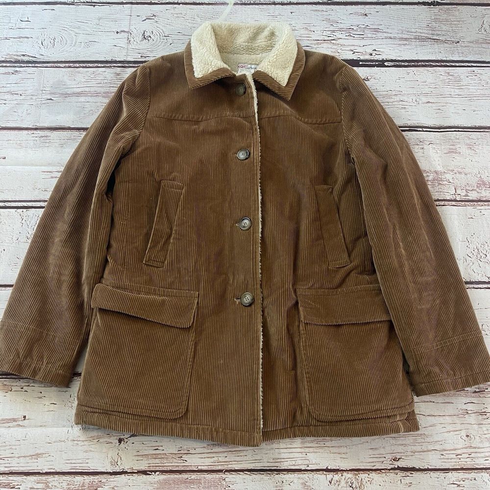 Vintage Kors Michael Kors Size 10 Women's Corduroy Jacket Western Made In Italy